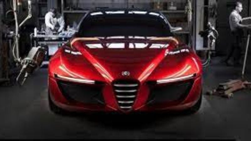 Alfa Romeo adelanto del superdeportivo