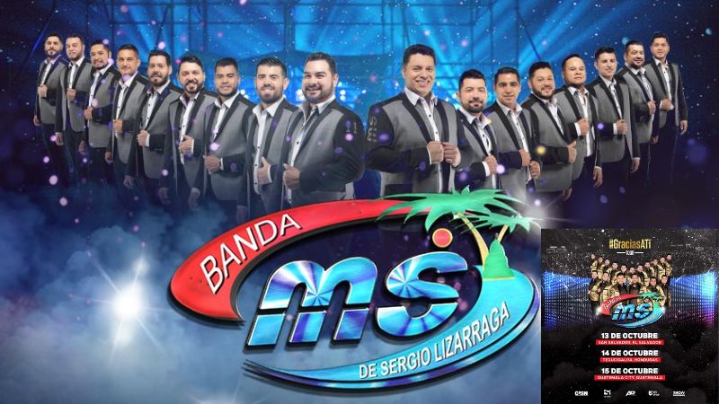 Banda MS llega a Honduras