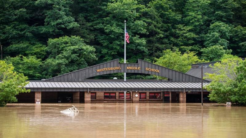 inundaciones en Kentucky