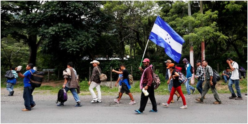 Hondureños emigran por la pobreza