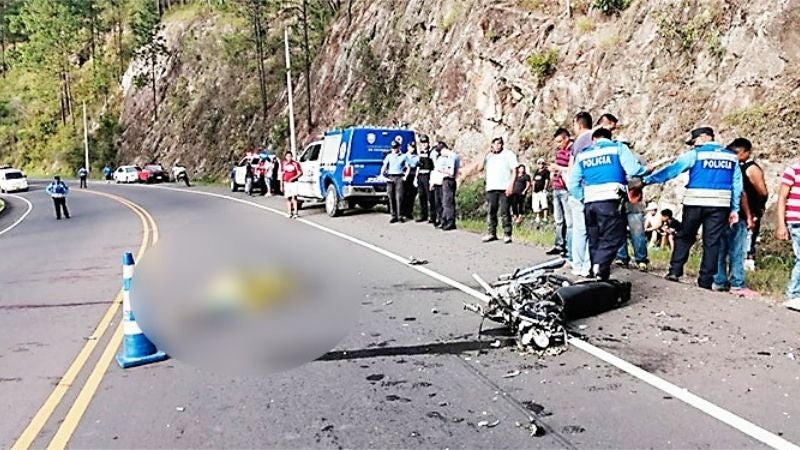 DNVT hondureños muerto accidentes tránsito