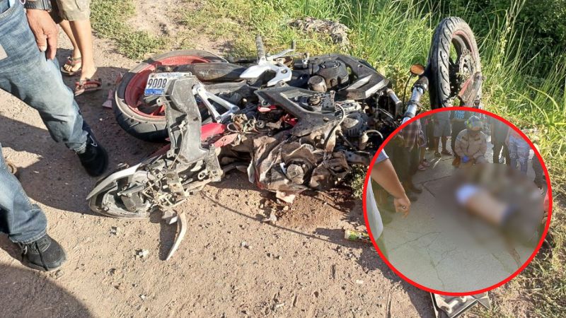 motociclista muerto en carretera a comayagua