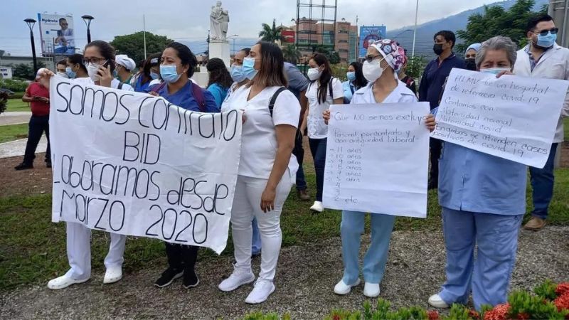 Honduras aumento protestas mensuales