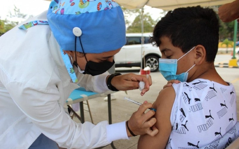 Vacunación de niños Honduras