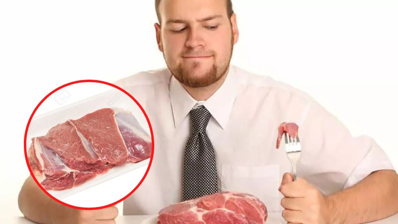 peligros de comer carne cruda
