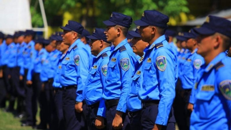 policía comunitaria Honduras