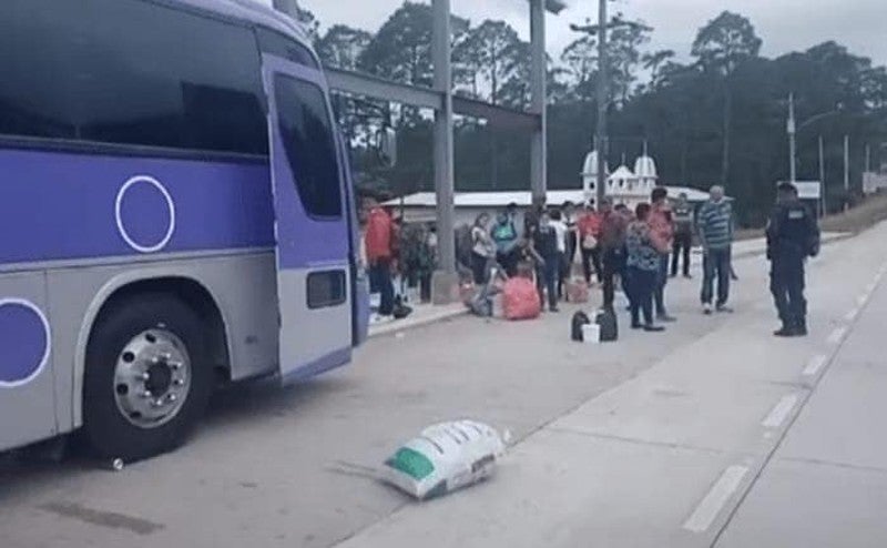 asalto bus El Paraíso