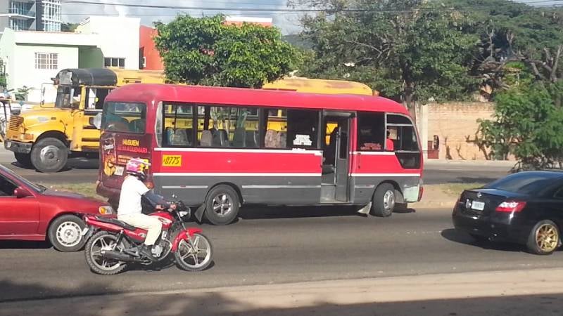 asalto en bus Honduras