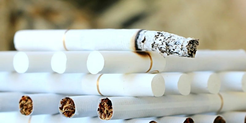 Gran parte de los cigarrillos están siendo contrabandeados según Romero. 