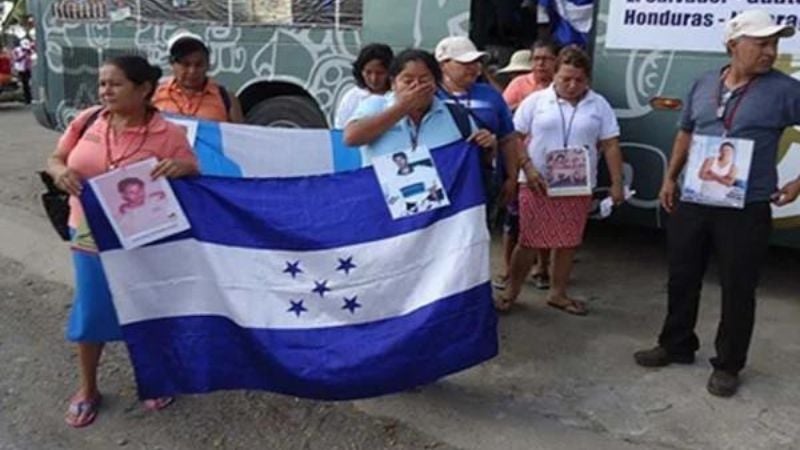 personas desparecidas en Honduras