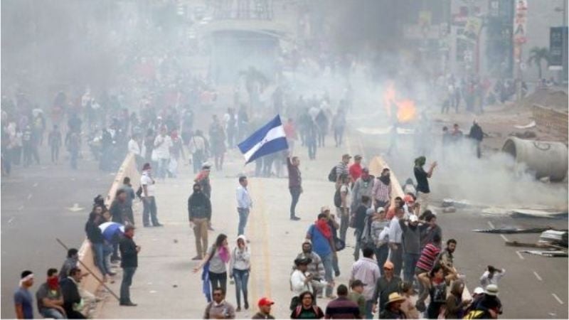 Huelgas en Honduras