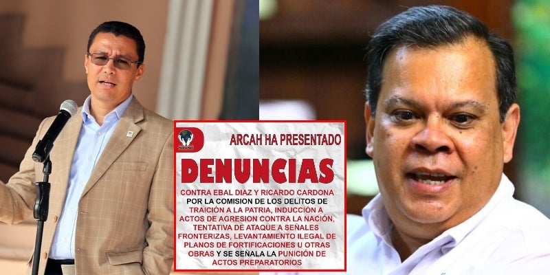 ARCAH denuncia a Ebal Díaz “Tito” Cardona