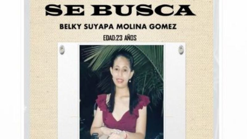 mujeres desaparecido Honduras