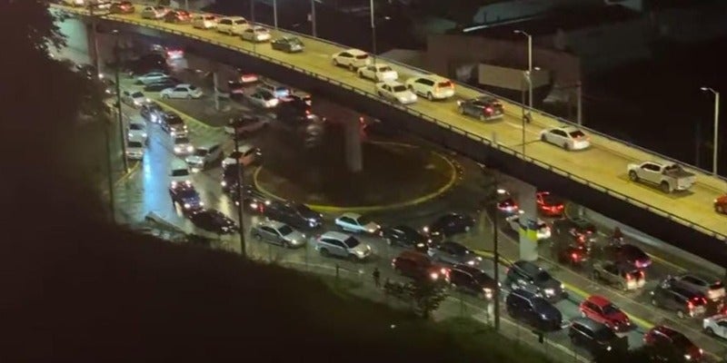 caos vehicular Tegucigalpa