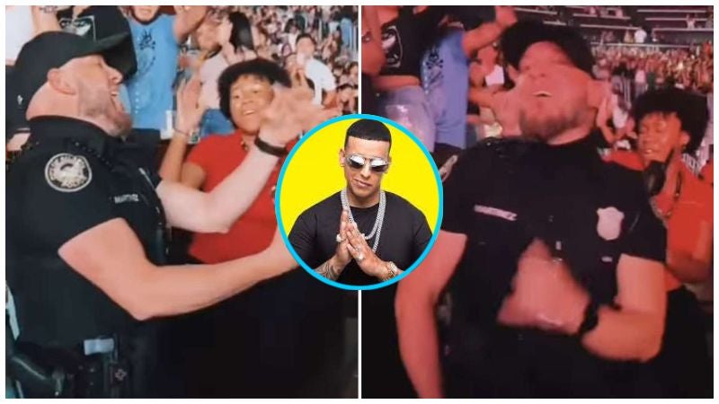 Guardia baila en concierto de Daddy Yankee