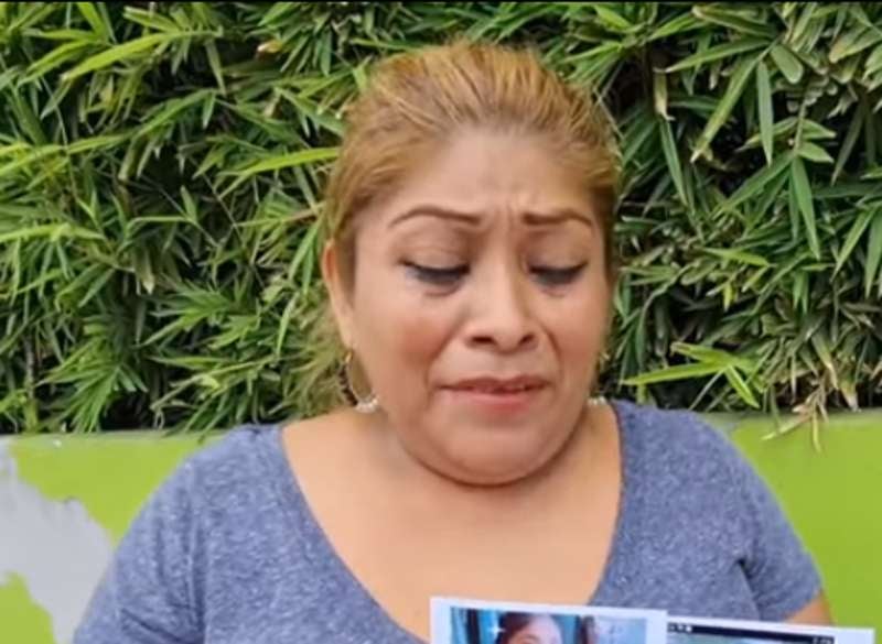 Rosy Pérez Gutiérrez está desesperada por saber de su hija.