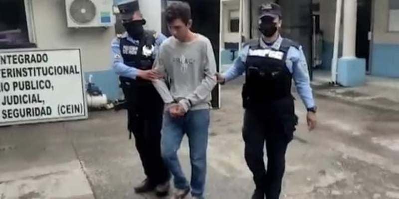 El arresto del hombre se registro en San Pedro Sula, sector Esquipulas II.