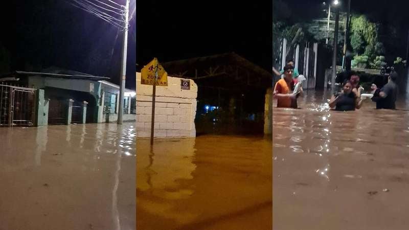 Inundaciones en la Policarpo Paz