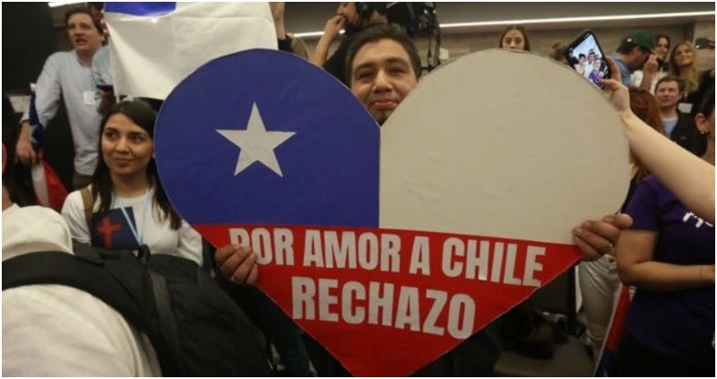 Chile rechazó nueva Constitución