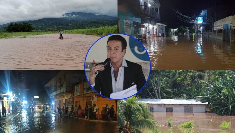 Nasralla crisis lluvias Honduras