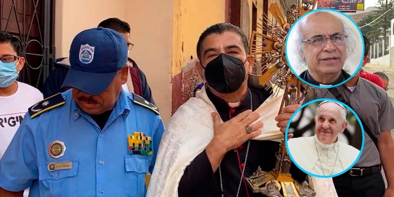 Autoridades nicaragüenses no permiten que sacerdotes den misa.