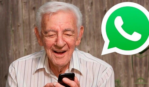 WhatsApp para personas mayores