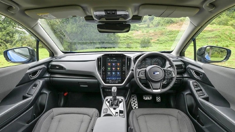 Interior del nuevo Subaru