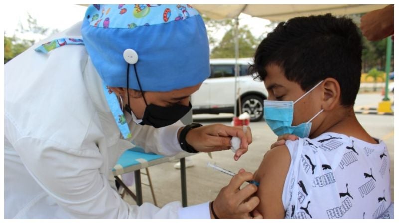 Vacunación en Honduras este 5 de septiembre