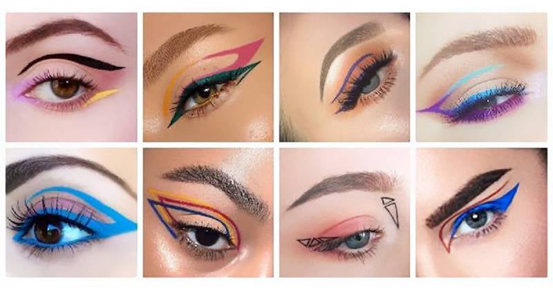 Graphic eyeliner