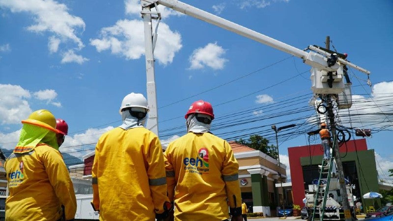 EEH Cortes de energía jueves Honduras