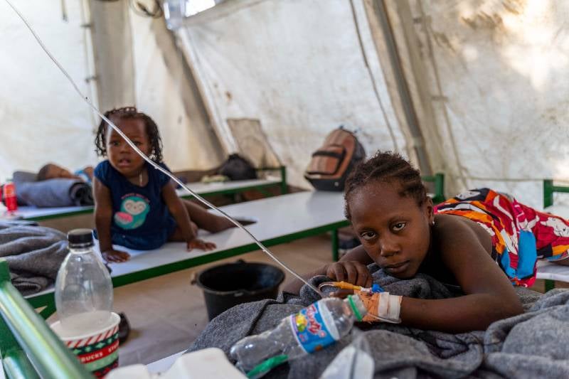 rebrote de cólera en haití