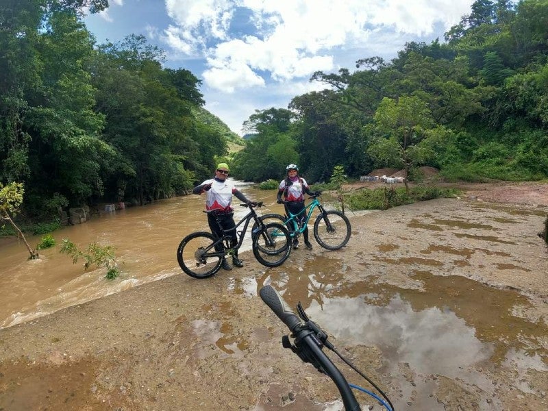 muere ciclista río Hondo
