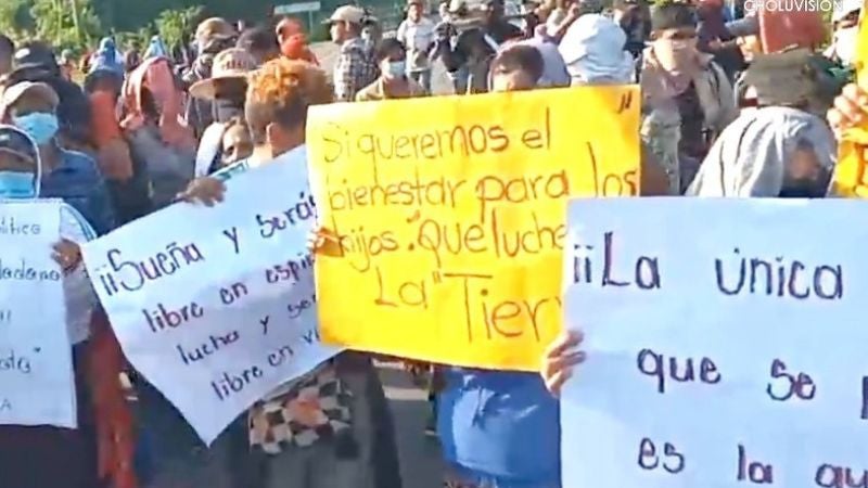 cesan protestas en proyecto Ciudad Mel