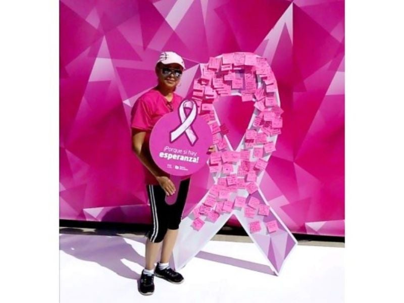 relato de sobreviviente del cáncer de mama
