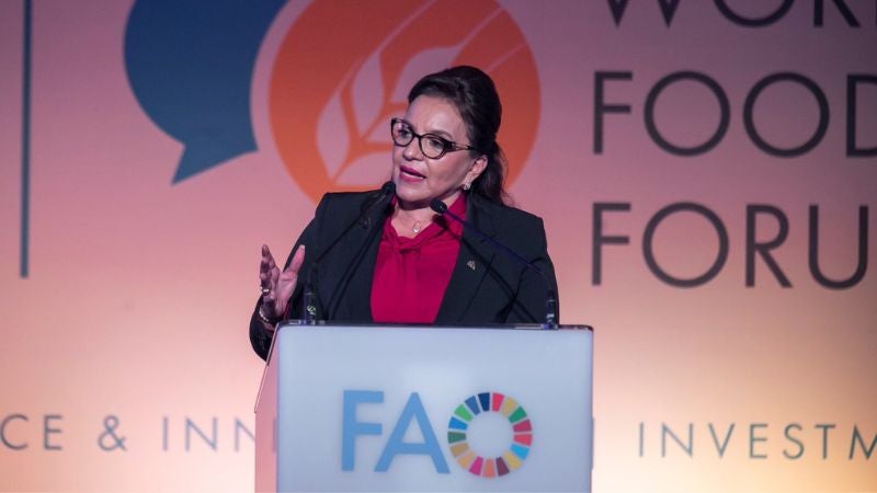 Discurso de Xiomara Castro en FAO