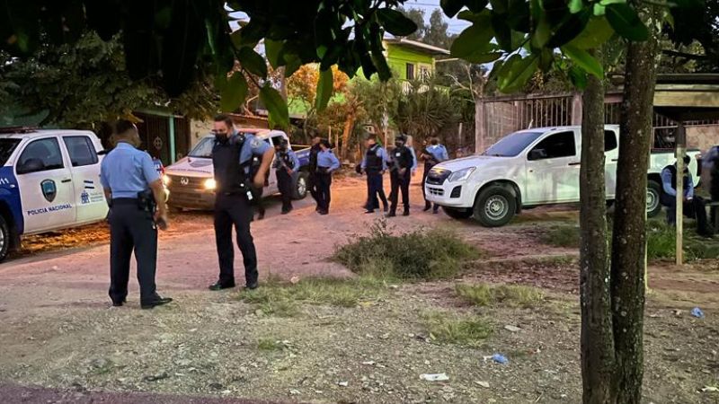 Policía ataque intervención Villa Nueva