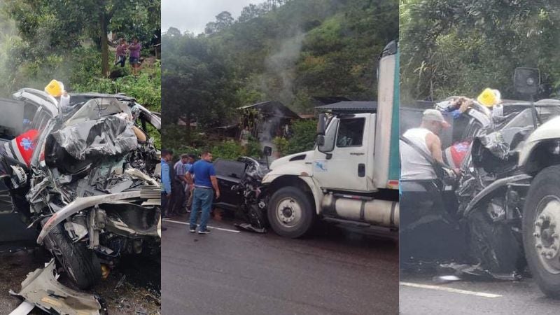 3 fallecidos accidente Siguatepeque