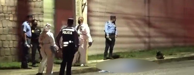 muere policía accidente vial Calle Los Alcaldes