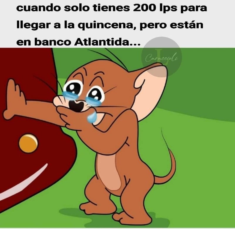 memes caída de Banco Atlántida