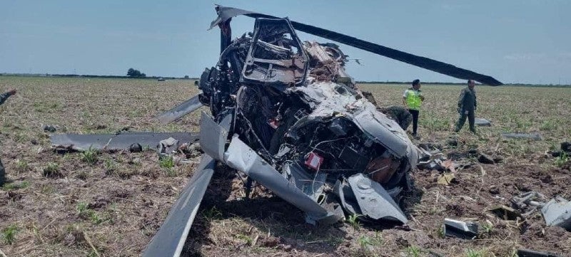 México accidente helicóptero 3 muertos