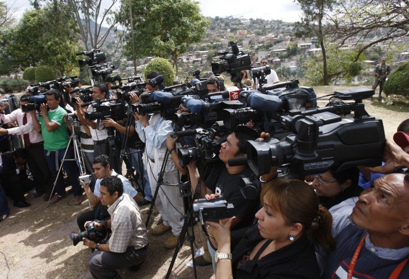 Periodistas Honduras