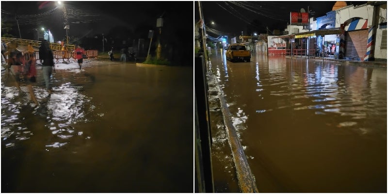 Se inunda centro de La Lima