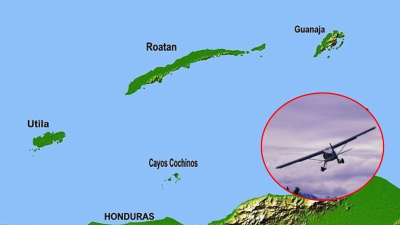 Desaparece avioneta en Utila y Guanaja