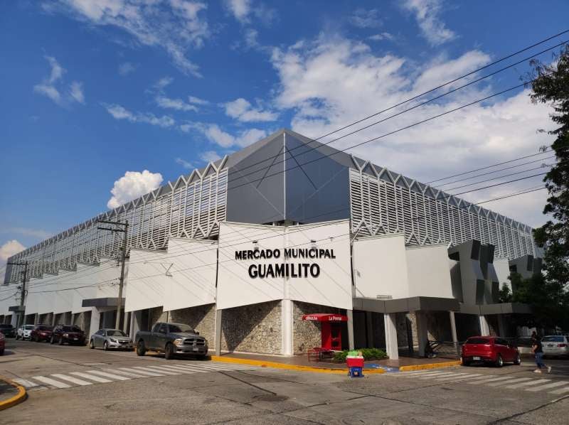 Mercado Municipal Guamilito en San Pedro Sula.