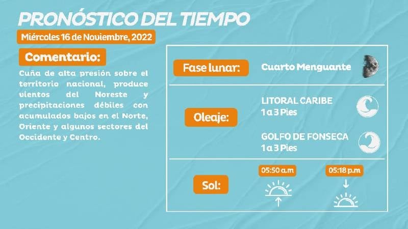 CLIMA MIÉRCOLES