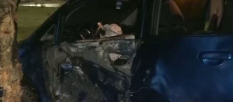 conductor ebrio herido en Tegucigalpa