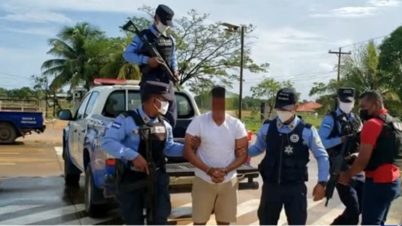 hondureño pedido en extradición por Nicaragua