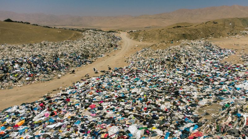 basura en desierto de Atacama