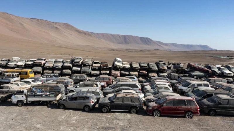 basura en desierto de Atacama