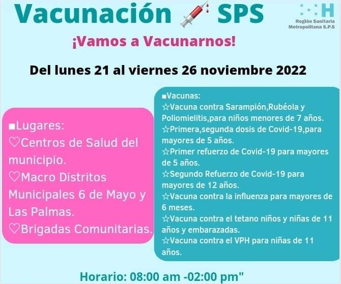 Honduras vacunación 